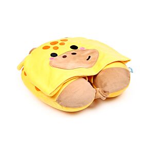Hoodeazzz Adoramals Raffi the Giraffe Plush Memory Foam Travel Pillow & Hood Hoodeazzz Adoramals Raffi the Giraffe Plush Memory Foam Travel Pillow & Hood