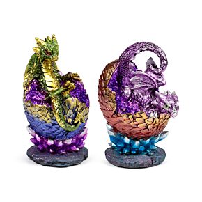 Elements Baby Dragon Hatching Crystal Egg