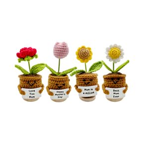 Mother&#039;s Day Positive Emotional Support Crochet Flower
