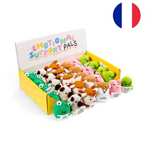 French Positive Emotional Support Crochet Animals Mix 2
