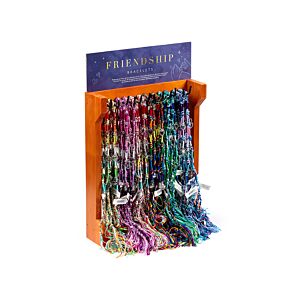 Friendship Bracelets - Woven Metal Charms