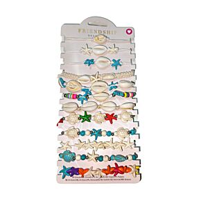Fashion Bracelets - Shells & Starfish
