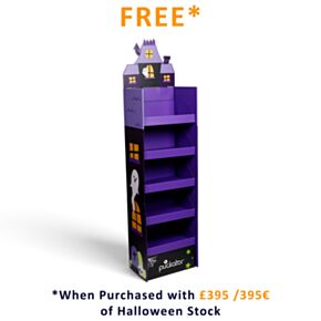 Spooky 4-Shelf FSDU Display Unit