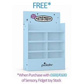 Antistress Fidget & Sensory Toy 4-Shelf FSDU Display Unit