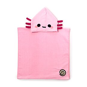 Maddie the Axolotl Adoramals Kids Hooded Towel