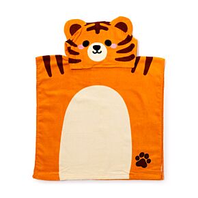 Alfie the Tiger Adoramals Kids Hooded Towel
