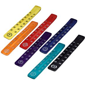 Mango Wood Bold Chakra Ashcatcher Incense Sticks Burner