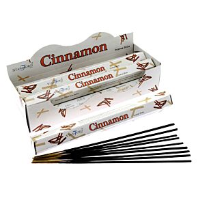37122 Stamford Premium Hex Incense Sticks Cinnamon