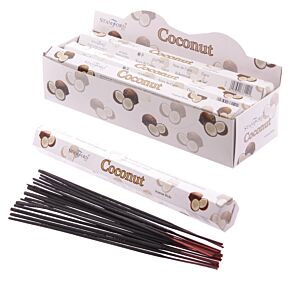 37140 Stamford Premium Hex Incense Sticks Coconut