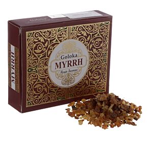 Goloka Incense Resin Myrrh 30g