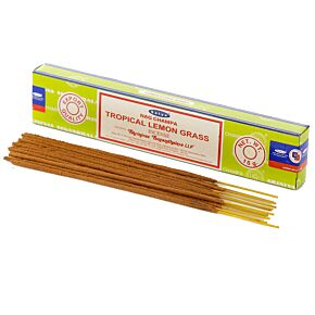01366 Satya Tropical Lemon Grass Nag Champa Incense Sticks
