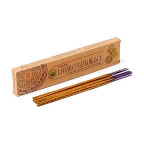 Goloka Organika Lavender & White Sage Incense Sticks