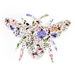 Nectar Meadows Bee 130pc Shaped Jigsaw Puzzle