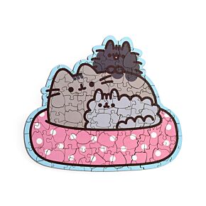 Pusheen the Cat Core 130pc Shaped Jigsaw Puzzle