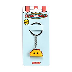 Foodiemals Frida the Taco Keyring