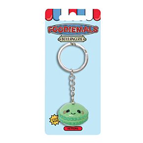 Foodiemals Boulangerie Macaron Keyring