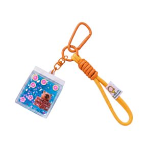 QuirKeys Caypbara Liquid Keyring Bag Charm