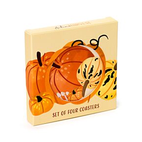 Autumn Harvest Set of 4 Cork Coasters