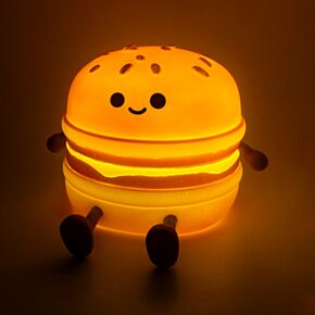 Foodiemals Hamburger LED Night Light Sleep Lamp