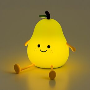 Foodiemals Pear Colour Change LED Night Light Sleep Lamp