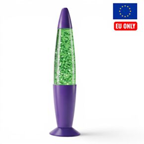 Colour Change USB Glitter Lamp Purple