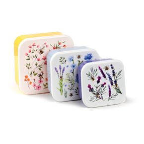 Set of 3 Lunch Box M/L/XL Nectar Meadows