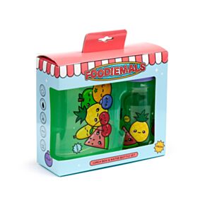 Foodiemals Lunch Box & Water Bottle Set