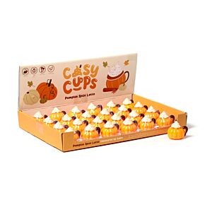 Cozy Cups Pumpkin Spiced Latte Lip Balm in Shaped Holder