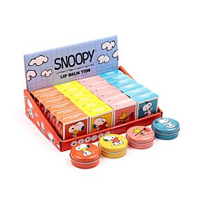 Peanuts Snoopy & Woodstock Lip Balm in a Tin