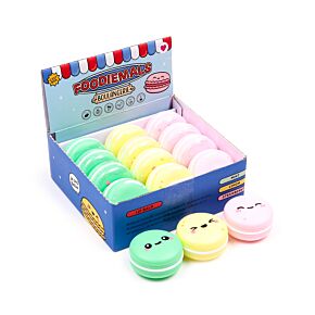 Foodiemals Boulangerie Lip Balm in a Macaron Shaped Holder Foodiemals Boulangerie Lip Balm in a Macaron Shaped Holder
