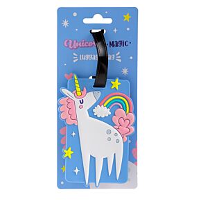 Unicorn Magic PVC Luggage Tag Unicorn Magic PVC Luggage Tag