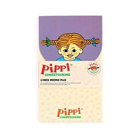 Pippi Longstocking Flip Open Shaped Memo Pad