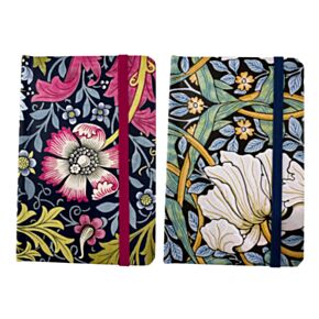 Wiliam Morris Compton & Pimpernel Recycled A6 Notebook