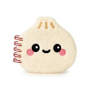 Foodiemals Bao House Bao Bun Ringbound Shaped Plush Mini Notepad