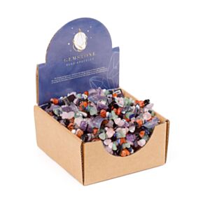 Gemstone Chip Beads Beaded Bracelet