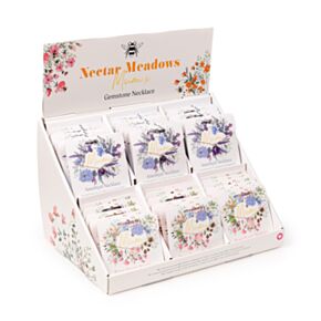 Nectar Meadows Mum Gemstone Shaped Charm Necklace