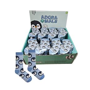 Adoramals Wild Nico the Penguin Compressed Magic Socks