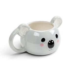 Adoramals Koala Head Ceramic Shaped Mug