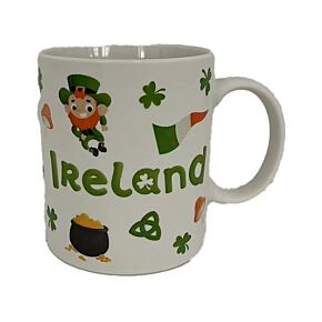Luck of the Irish Ireland Porcelain Mug