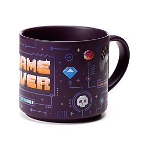 Game Over Large Porcelain Mug Game Over Large Porcelain Mug