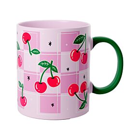 Cherry Porcelain Mug Cherry Porcelain Mug