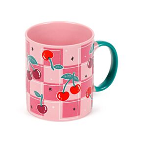 Cherry Porcelain Mug