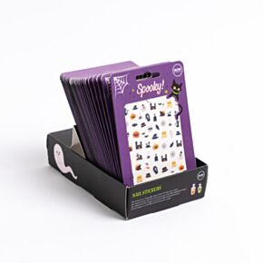 Spooky Self Adhesive Nail Stickers 2026