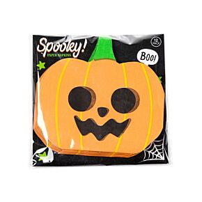 Halloween Pumpkin Pack of 12 3ply Paper Party Napkins