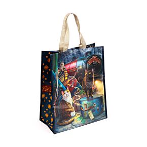 Lisa Parker Witchwood Express Cat Reusable Shopping Bag