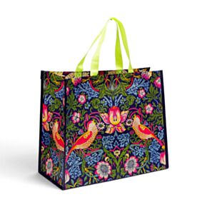 William Morris Strawberry Thief Reusable Shopping Bag