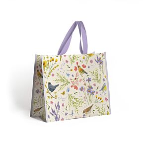 Jan Pashley Wings & Wildflowers Reusable Shopping Bag