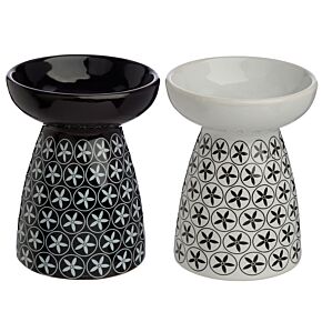 Eden Floral Pattern Ceramic Oil & Wax Melt Burner