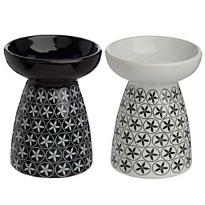 Eden Floral Pattern Ceramic Oil & Wax Melt Burner