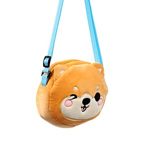 Shuggs the Shiba Inu Adoramals Crossbody Plush Shoulder Bag